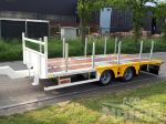 802281 middenasser aanhangwagen wipkar gegalvaniseerd chassis luchtvering schijfremmen oprijrampen